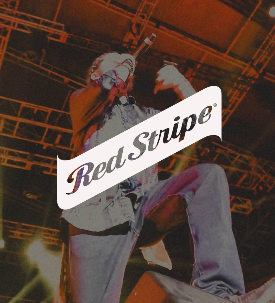 Red Stripe Logo Graphic